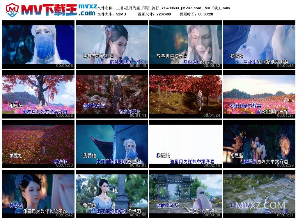 王茗-星月为媒_国语_流行_YEA00633